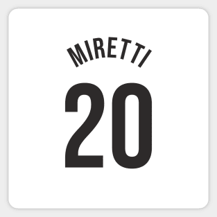 Miretti 20 Home Kit - 22/23 Season Sticker